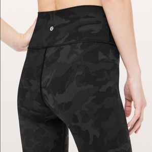 Lululemon Women’s Wunder Under Hi Rise Tight Full On 28” Luxtreme Camo L…